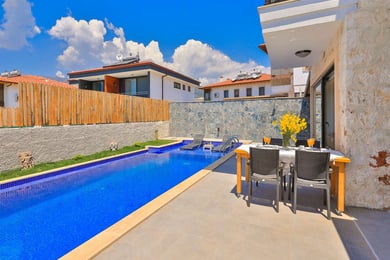 Villa Opera, Kaş Bölgesinde, İki Odalı, Jakuzili Villa 3