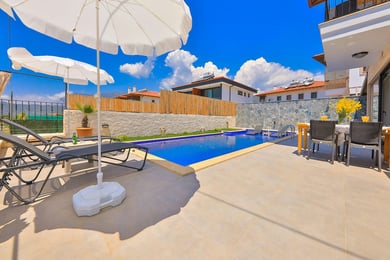 Villa Opera, Kaş Bölgesinde, İki Odalı, Jakuzili Villa 2