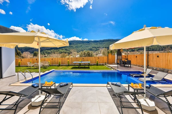 Villa Zara, Kalkan Sarıbelen Mevkii, 3 Odalı Villa 3