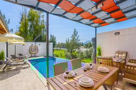 Villa Chakra-2, Kalkan Bölgesinde, 2 Odalı, Muhafazakar Villa 3