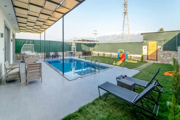 Villa Maça-1, 2 Odalı, Geniş Teras, Balayına Uygun 2