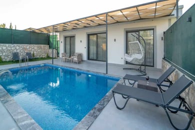 Villa Maça-1, 2 Odalı, Geniş Teras, Balayına Uygun 3