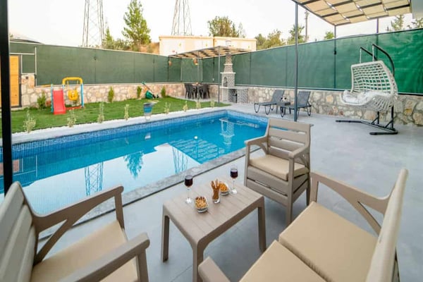 Villa Maça-2, Fethiye Bölgesinde, İki Odalı, Korunaklı Havuzlu 2