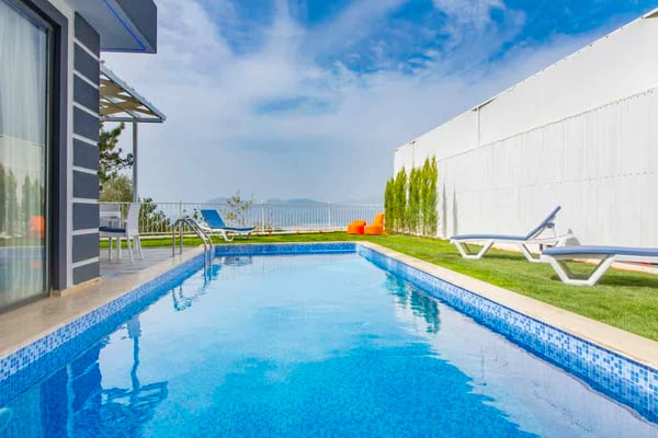 Villa Asyam-2, Deniz Manzaralı ve Isıtmalı Havuzlu 2
