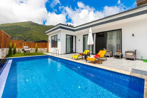 Villa Chopper-5, Kalkan Bölgesinde, Jakuzili, Muhafazakar 1