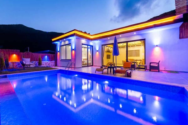 Villa Chopper-5, Kalkan Bölgesinde, Jakuzili, Muhafazakar 1