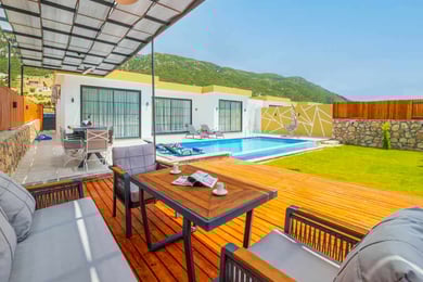 Villa Platin-2, Kalkan Bölgesinde, Jakuzili, Üç Odalı 2