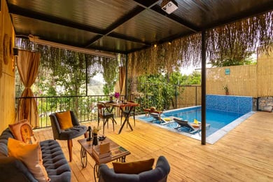 Villa Ahter-3, Kalkan Bölgesinde, Jakuzi ve Sinema Sistemli 3