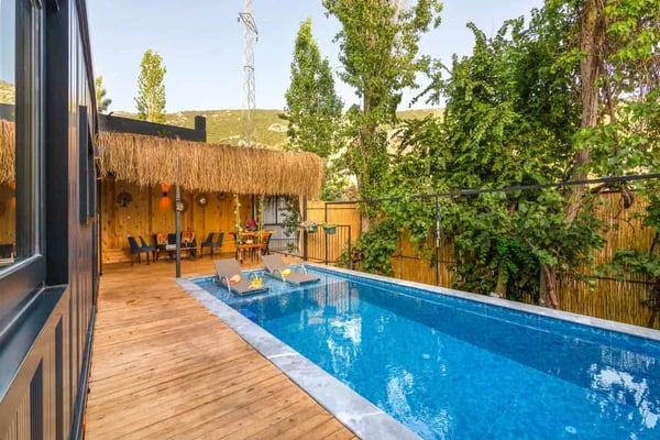 Villa Ahter-3, Kalkan Bölgesinde, Jakuzi ve Sinema Sistemli 1