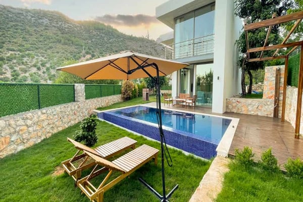 Villa Forkis, Finike Bölgesinde, 3 Odalı, Doğa İçerisinde Villa 1