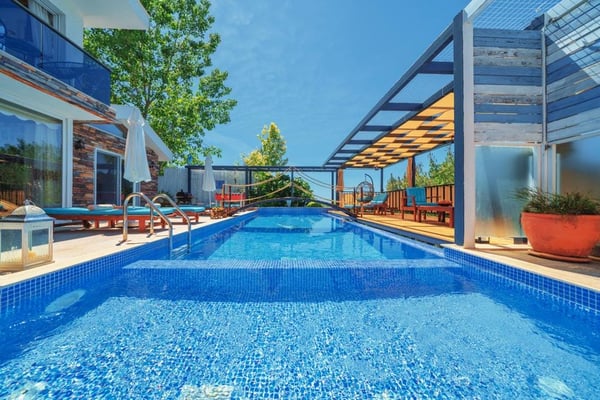 Villa Stentor, Kalkan Bölgesinde, 3 Odalı, Jakuzili, Kapalı Havuzlu Villa 2