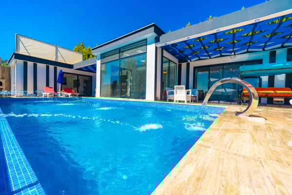 Villa Griffon, Kaş Bölgesinde, 2 Odalı, Sauna ve Hamamlı, Muhafazakar Villa 2