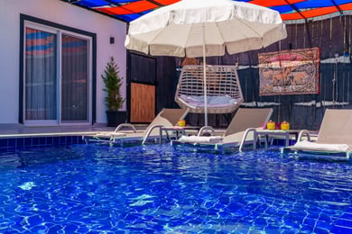 Villa Elanora, Kalkan Bölgesinde, 2 Odalı, Jakuzili, Muhafazakar Villa 2