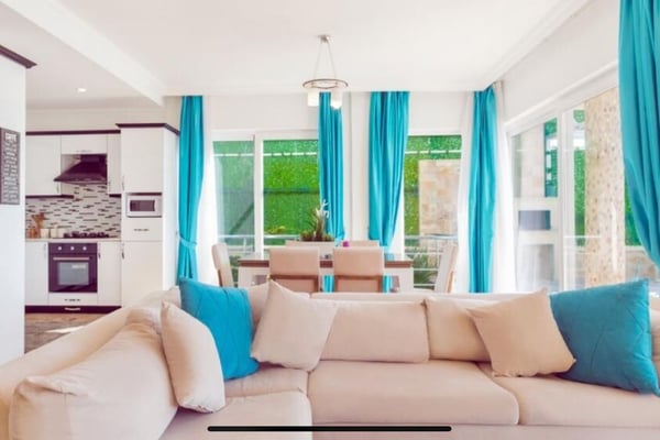 Villa Alkimedon, Kalkan Bölgesinde, Çift Jakuzili, 3 Odalı, Deniz Manzaralı 3