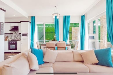 Villa Alkimedon, Kalkan Bölgesinde, Çift Jakuzili, 3 Odalı, Deniz Manzaralı 3