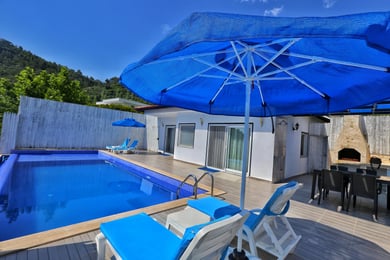 Villa Poine-2, Kalkan Bölgesinde, 2 Odalı ve Jakuzili Balayı Villası 3
