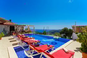 Villa Shanna, Kalkan Bölgesinde, 3 Odalı, Jakuzili, Muhafazakar Villa 3