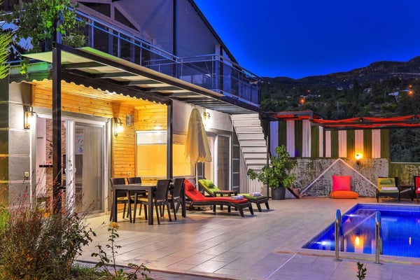 Villa Delta, Deniz Manzaralı, Jakuzili, Doğa İçerisinde Villa 3