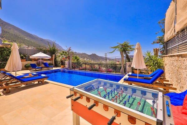 Villa Firuz, Deniz Manzaralı, Korunaklı Havuzlu Lüks Villa 3