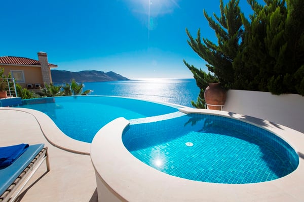 Villa Kristal, Çocuk Havuzlu, Deniz Manzaralı Lüks Villa 2