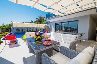 Villa Bedo, Jakuzili, Korunaklı Yüzme Havuzlu, Saunalı 3