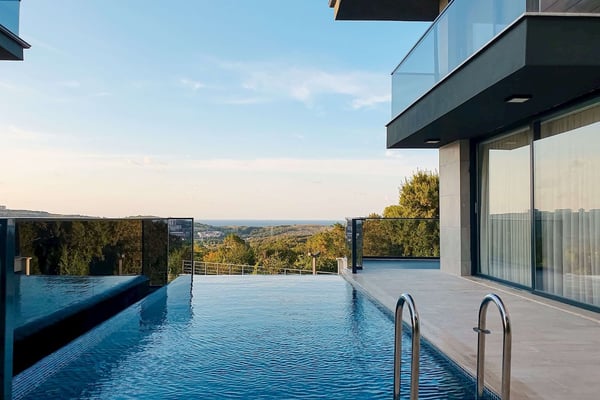 Villa Medusa-7, Site İçinde, Süit Odalı, Günbatımı Manzaralı Villa 2