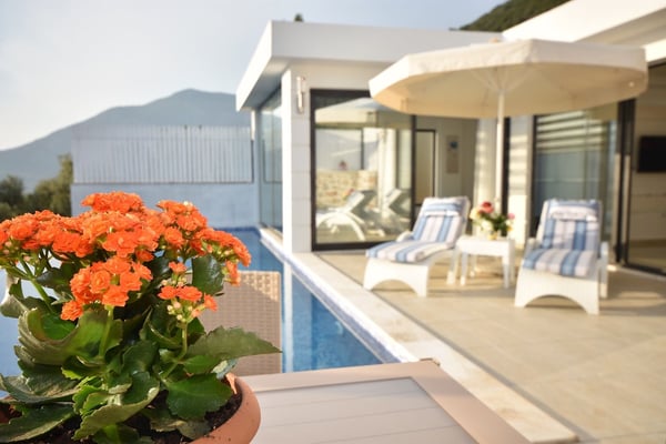 Villa Samara-1, Jakuzili, Kapalı Isıtmalı Havuzlu ve 1 Odalı 2