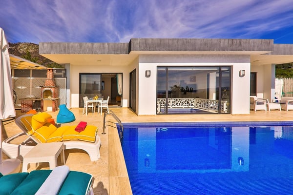 Villa Name, Isıtmalı Havuzlu, Jakuzili, Markete Yakın Lüks Villa 2