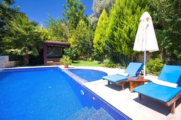 Villa Nila, Taş Mimarili, Deniz Manzaralı, Jakuzili 2