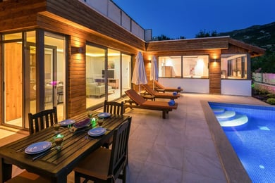 Villa Porto-3, Korunaklı Havuzlu, Jakuzili, Doğa İçinde Villa 2