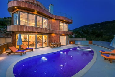 Villa Porto-5, Hamamlı, Jakuzili, Doğa İçerisinde Lüks Villa 1