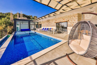 Villa Sarel, 2 Odalı ve Kapalı Isıtmalı Havuzlu 3