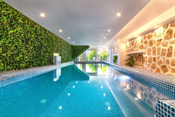 Villa Simla-4, Korunaklı Havuzlu, Deniz Manzaralı, Jakuzili Villa 3