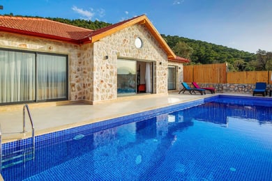 Villa Dora, Dört Kişilik, Jakuzili, Doğa İçerisinde Lüks Villa 2