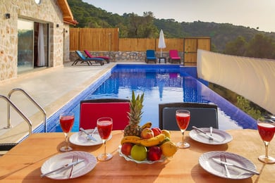 Villa Dora, Dört Kişilik, Jakuzili, Doğa İçerisinde Lüks Villa 3