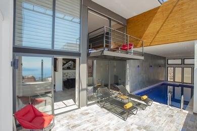 Villa Bofo-2, Korunaklı Yüzme Havuzlu, Jakuzili Lüks Villa 1