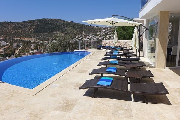 Villa Yakamoz, Kalkan Bölgesinde, Deniz Manzaralı ve 7 Odalı 2