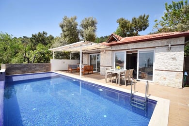 Villa Zambak-2, Muhafazakar Havuzlu, Manzaralı Villa 2