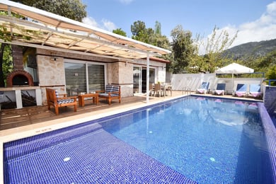 Villa Zambak-2, Muhafazakar Havuzlu, Manzaralı Villa 1