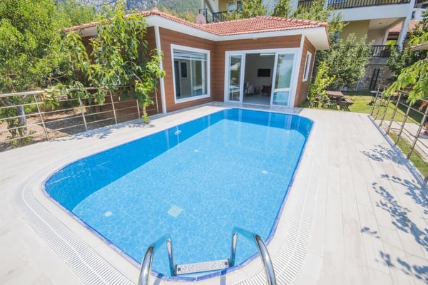 Villa Şiar-2, Süit Yatak Odalı, Doğa İçinde, Restorana Yakın Villa 1