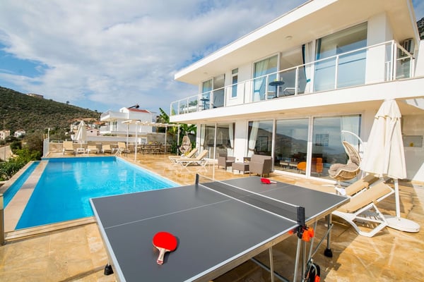 Villa Şiraz-2, Kalkan Bölgesinde, 5 Odalı, Deniz Manzaralı 2